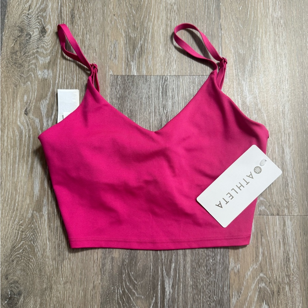Athleta Elation V Neck Crop Top
